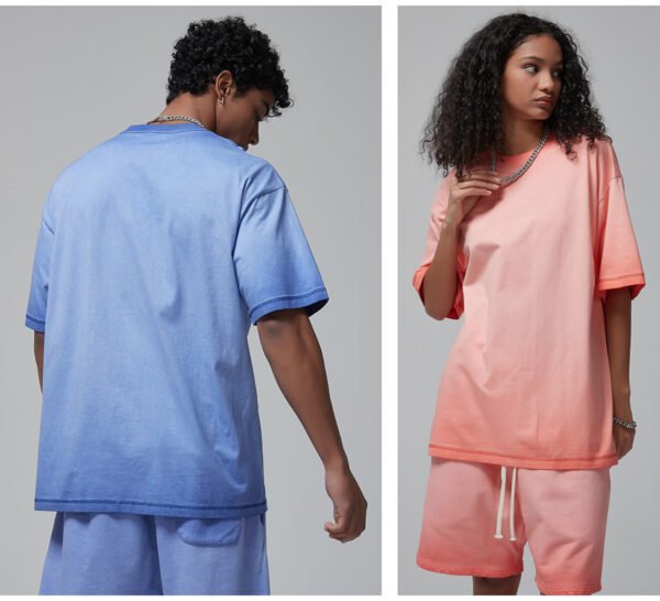Custom 250G Vintage-Dyed Oversized T-Shirt AR016 - Style D36011 - product detail view 16 Custom 250G Vintage-Dyed Oversized T-Shirt AR016 - Style D36011 - product detail view 16