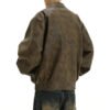Custom Vintage-Effect Short Jacket - D25581 - Style D25581 - product detail view 3 Custom Vintage-Effect Short Jacket - D25581 - Style D25581 - product detail view 3