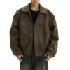Custom Vintage-Effect Short Jacket - D25581 - Style D25581 - product detail view 4 Custom Vintage-Effect Short Jacket - D25581 - Style D25581 - product detail view 4