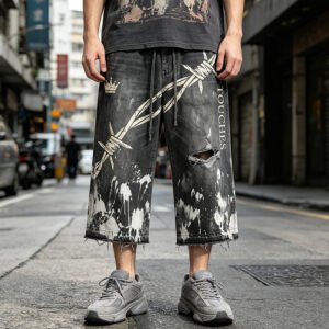 Custom Vintage Graphic Cargo Pants 714-03 - Style 81A477