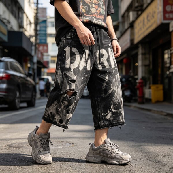 Custom Vintage Graphic Cargo Pants 714-07 - Style 79D91F Custom Vintage Graphic Cargo Pants 714-07 - Style 79D91F