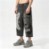 Custom Vintage Eagle Graphic Cargo Pants - Style 36D2CC - product detail view 2