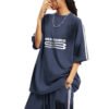Custom Vintage Fist Print Oversized T-Shirt | 8123818 - Style 78BDD6 - product detail view 5