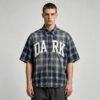 Custom Vintage Plaid Overshirt - Style 4E9641 Custom Vintage Plaid Overshirt - Style 4E9641