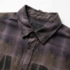 Custom Vintage Plaid Panel Print Shirt - Style 4AC249 Custom Vintage Plaid Panel Print Shirt - Style 4AC249