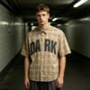 Custom Vintage Plaid Short Sleeve Shirt - Style F51E61 - product detail view 3