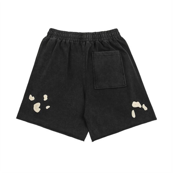 Custom Vintage Raised-Print Graphic Shorts - Style 6BC07B - product detail view 4 Custom Vintage Raised-Print Graphic Shorts - Style 6BC07B - product detail view 4