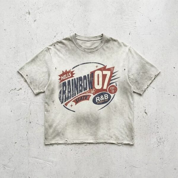 Custom Vintage Spray-Dyed Graphic T-Shirt 8607298 - Style 8DFF84 Custom Vintage Spray-Dyed Graphic T-Shirt 8607298 - Style 8DFF84