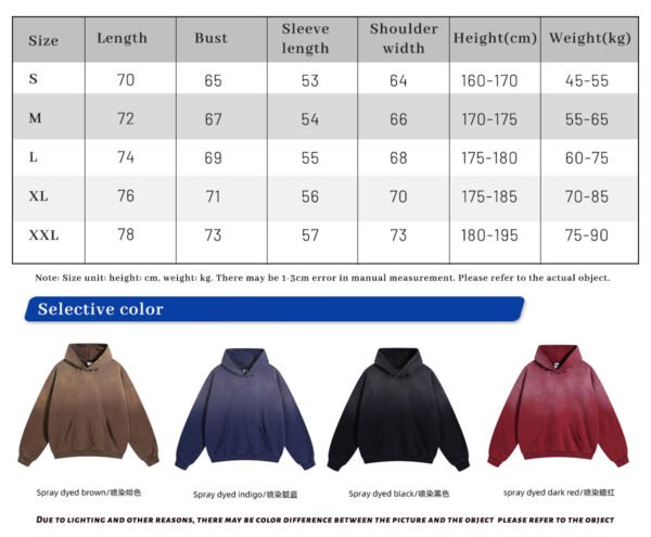 Custom 450 GSM Vintage-Wash Distressed Hoodie 2531 - Style 98040B - product detail view 6