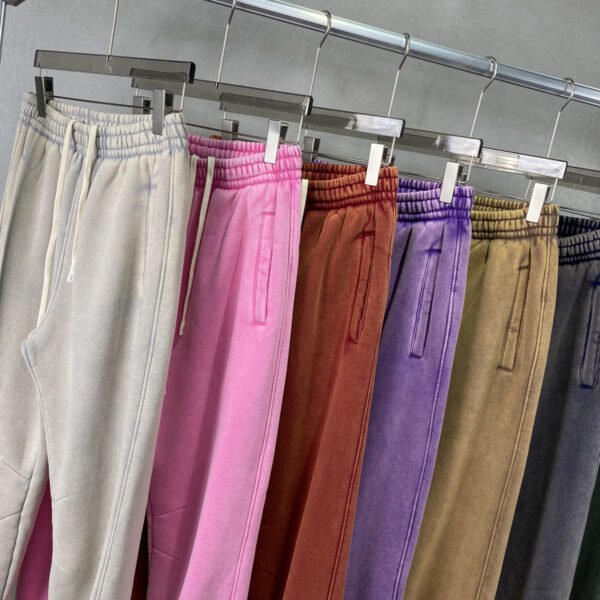 Custom Vintage-Wash Fleece Sweatpants 7763 - Style 2EB288 - product detail view 2