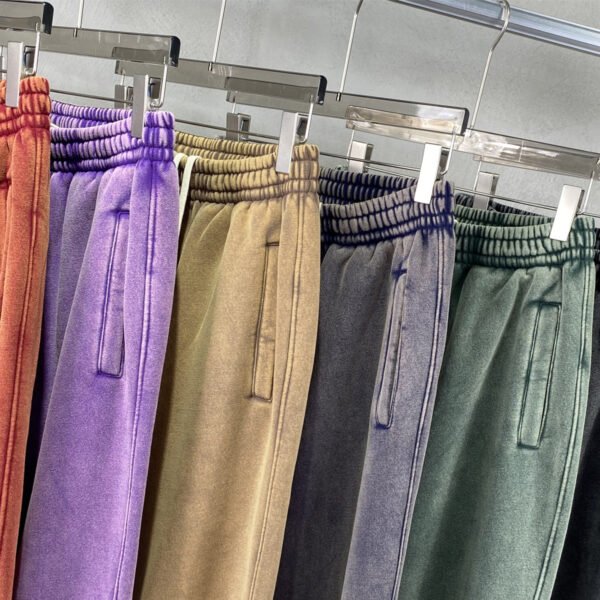 Custom Vintage-Wash Fleece Sweatpants 7763 - Style 2EB288 - product detail view 3