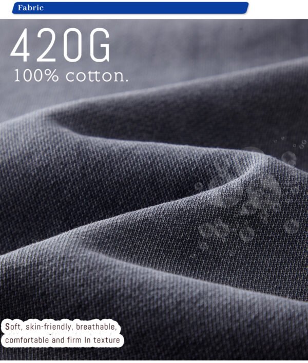 Custom Vintage-Wash French Terry Pullover Hoodie | - Style 33A0C9 - product detail view 8 Custom Vintage-Wash French Terry Pullover Hoodie | - Style 33A0C9 - product detail view 8