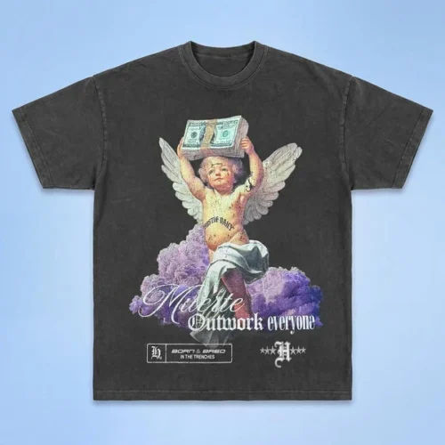 Custom Vintage-Wash Graphic T-Shirt - Style 41339C Custom Vintage-Wash Graphic T-Shirt - Style 41339C