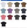 Custom Vintage-Wash Oversized Heavyweight T-Shirt S1721 - Style A80EF4 - product detail view 8