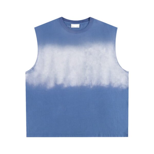 Custom Vintage Wash Oversized Sleeveless Tank Top - Style 2BD61C - product detail view 2