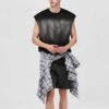 Custom Vintage Wash Oversized Sleeveless Tank Top - Style 2BD61C - product detail view 3