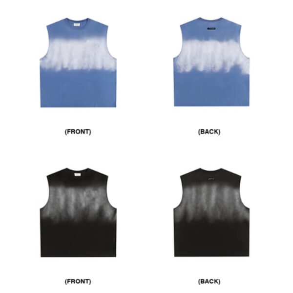 Custom Vintage Wash Oversized Sleeveless Tank Top - Style 2BD61C - product detail view 5