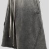 Custom Vintage-Wash Panel Streetwear Shorts - Style 415F93 Custom Vintage-Wash Panel Streetwear Shorts - Style 415F93