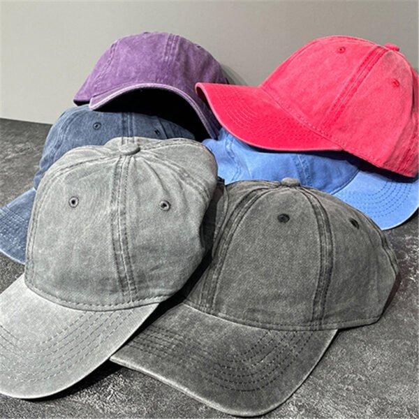Custom Vintage-Washed Baseball Cap - Style 2605CE - product detail view 5 Custom Vintage-Washed Baseball Cap - Style 2605CE - product detail view 5