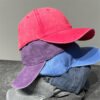 Custom Vintage-Washed Baseball Cap - Style 2605CE - product detail view 6 Custom Vintage-Washed Baseball Cap - Style 2605CE - product detail view 6