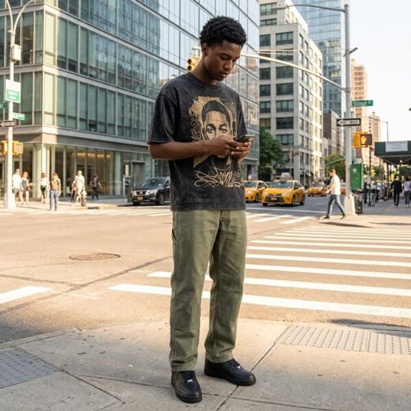 Custom Vintage Washed Graphic Cotton T-Shirt - Style 3742BC Custom Vintage Washed Graphic Cotton T-Shirt - Style 3742BC
