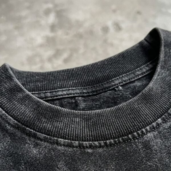 Custom Vintage Washed Graphic Cotton T-Shirt - Style 3742BC - product detail view 4 Custom Vintage Washed Graphic Cotton T-Shirt - Style 3742BC - product detail view 4