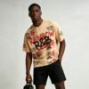 Custom Vintage Washed Graphic Short Sleeve T-Shirt - Style B10002