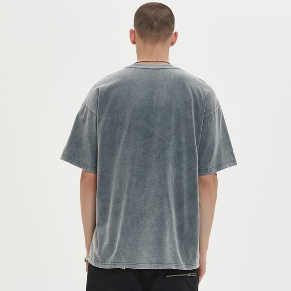 Custom Vintage Washed Heavyweight Streetwear T-Shirt | VW-A490E54 - Style A490E5 - product detail view 5 Custom Vintage Washed Heavyweight Streetwear T-Shirt | VW-A490E54 - Style A490E5 - product detail view 5