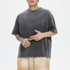 Custom Vintage-Washed Boxy Heavyweight T-Shirt - Style 276138 Grey vintage washed boxy heavyweight t-shirt
