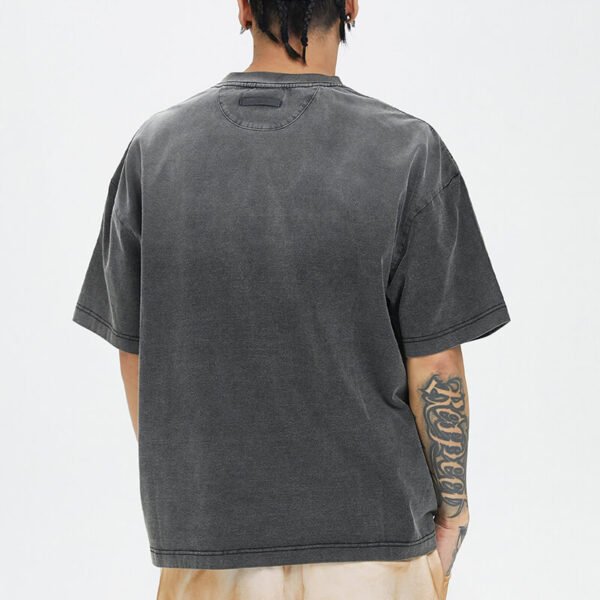 Custom Vintage-Washed Boxy Heavyweight T-Shirt - Style 276138 - product detail view 9 Custom Vintage-Washed Boxy Heavyweight T-Shirt - Style 276138 - product detail view 9