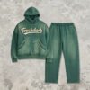 Custom Vintage-Washed Pullover Hoodie and Jogger Set - Style 7CA89D - product detail view 2