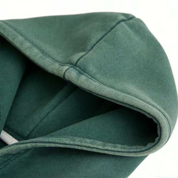 Custom Vintage-Washed Pullover Hoodie and Jogger Set - Style 7CA89D - product detail view 6