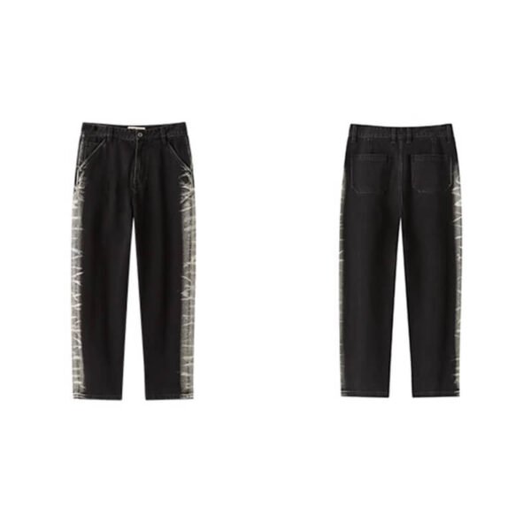 Custom Vintage Washed Straight-Leg Jeans - Style 72EED4 - product detail view 7