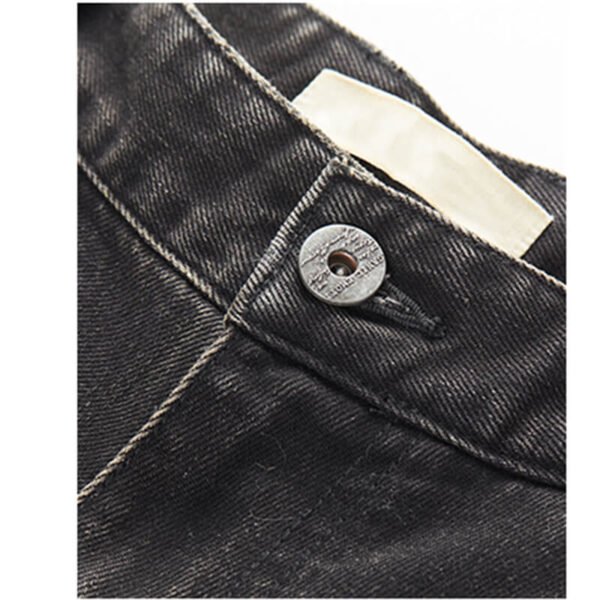 Custom Vintage Washed Straight-Leg Jeans - Style 72EED4 - product detail view 10