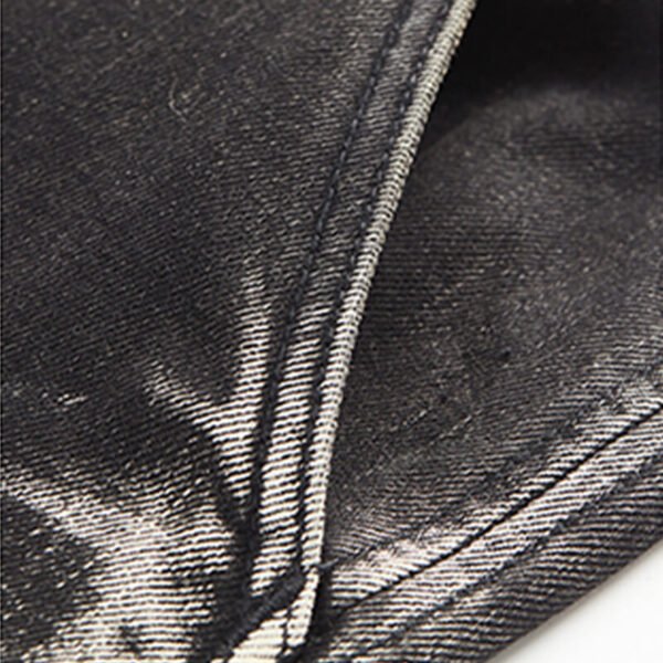 Custom Vintage Washed Straight-Leg Jeans - Style 72EED4 - product detail view 11