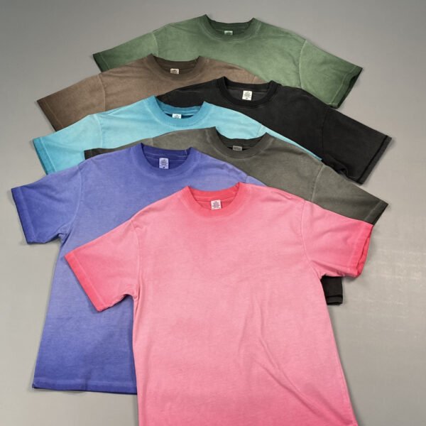 Custom 250 GSM Vintage Washed Oversized T-Shirt - Style 36E733 - product detail view 2