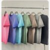 Custom 250 GSM Vintage Washed Oversized T-Shirt - Style 36E733 - product detail view 4
