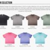 Custom 250 GSM Vintage Washed Oversized T-Shirt - Style 36E733 - product detail view 6