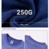 Custom 250 GSM Vintage Washed Oversized T-Shirt - Style 36E733 - product detail view 7