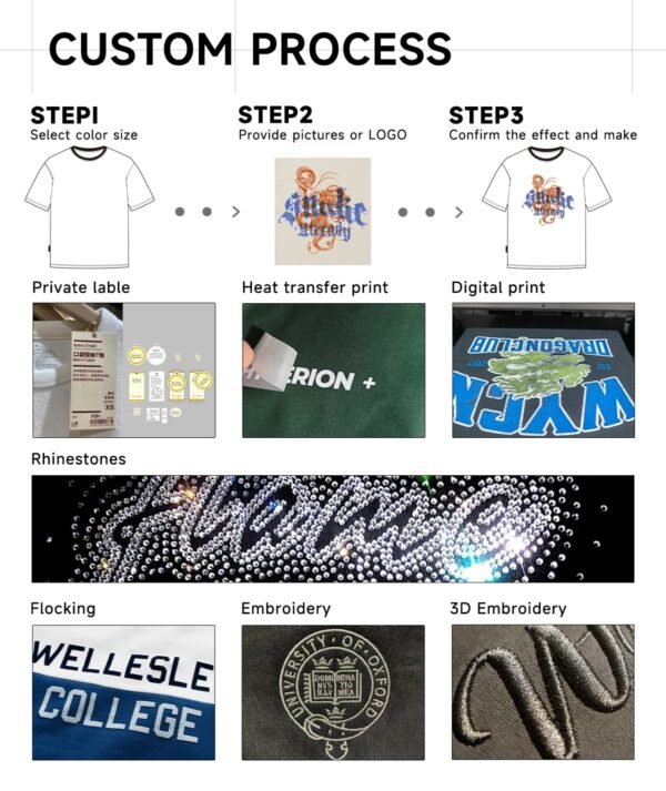 Custom 250 GSM Vintage Washed Oversized T-Shirt - Style 36E733 - product detail view 14