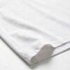 Custom Vintage Washed Tee with Reinforced Drawcord Detail - Style 760BF6 Plain white washed t-shirt detail