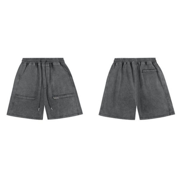 Custom Vintage Washed Utility Pocket Shorts - Style BB1A94 - product detail view 5 Custom Vintage Washed Utility Pocket Shorts - Style BB1A94 - product detail view 5