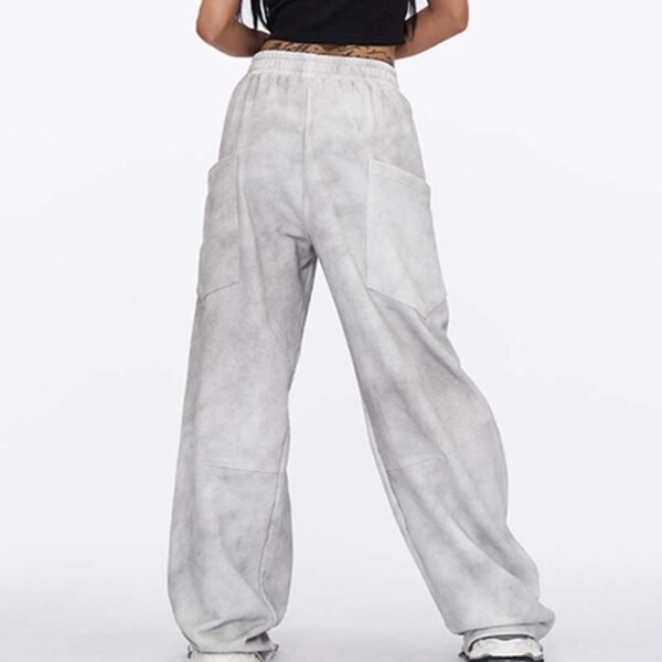 Custom Vintage Washed Wide-Leg Casual Pants - Style 29F027 - product detail view 5 Custom Vintage Washed Wide-Leg Casual Pants - Style 29F027 - product detail view 5