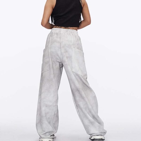 Custom Vintage Washed Wide-Leg Casual Pants - Style 29F027 - product detail view 8 Custom Vintage Washed Wide-Leg Casual Pants - Style 29F027 - product detail view 8