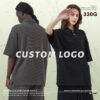 Custom Waffle Knit Button Polo Shirt 9018 - Style 8F1D13 - product detail view 4 Custom Waffle Knit Button Polo Shirt 9018 - Style 8F1D13 - product detail view 4