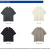 Custom Waffle Knit Button Polo Shirt 9018 - Style 8F1D13 - product detail view 8 Custom Waffle Knit Button Polo Shirt 9018 - Style 8F1D13 - product detail view 8