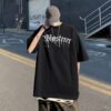 Custom 265GSM Oversized Waffle Graphic T-Shirt - Style 0D9AB5 - product detail view 3