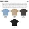 Custom Waffle Oversized V-Neck Polo T-Shirt K1185 - Style A11B61 - product detail view 6