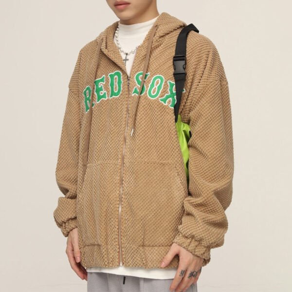 Custom Waffle Texture Hooded Windbreaker - VW-4355 - Style 4355FF Custom Waffle Texture Hooded Windbreaker - VW-4355 - Style 4355FF