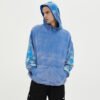 Custom Washed Applique Sleeve Pullover Hoodie VWH-72911 - Style 72911D - product detail view 4 Custom Washed Applique Sleeve Pullover Hoodie VWH-72911 - Style 72911D - product detail view 4